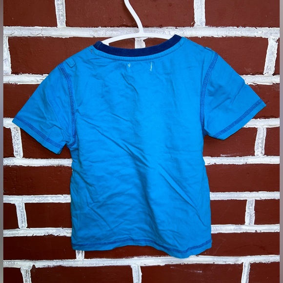Rococo | blue graphic short sleeve t-shirt | size 2 - Picture 2 of 5